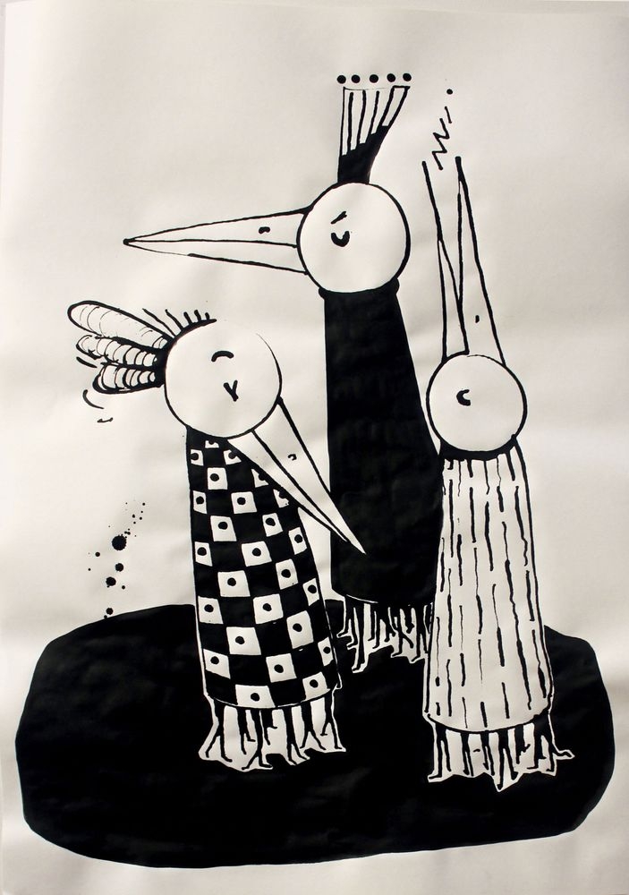 The Land of Bewilderment series/ Presence- Squares/ Silence